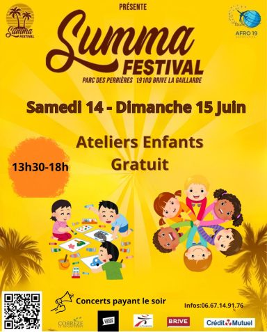 Summa festival ateliers enfants gratuit