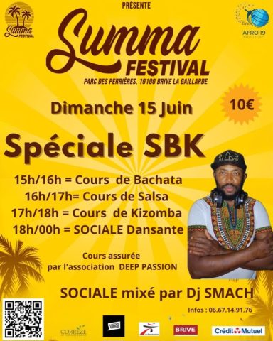 Spéciale Salsa Bachata Kizomba au Summa Festival 2025